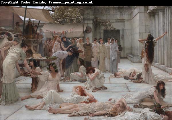 Alma-Tadema, Sir Lawrence The Women of Amphissa (mk23)